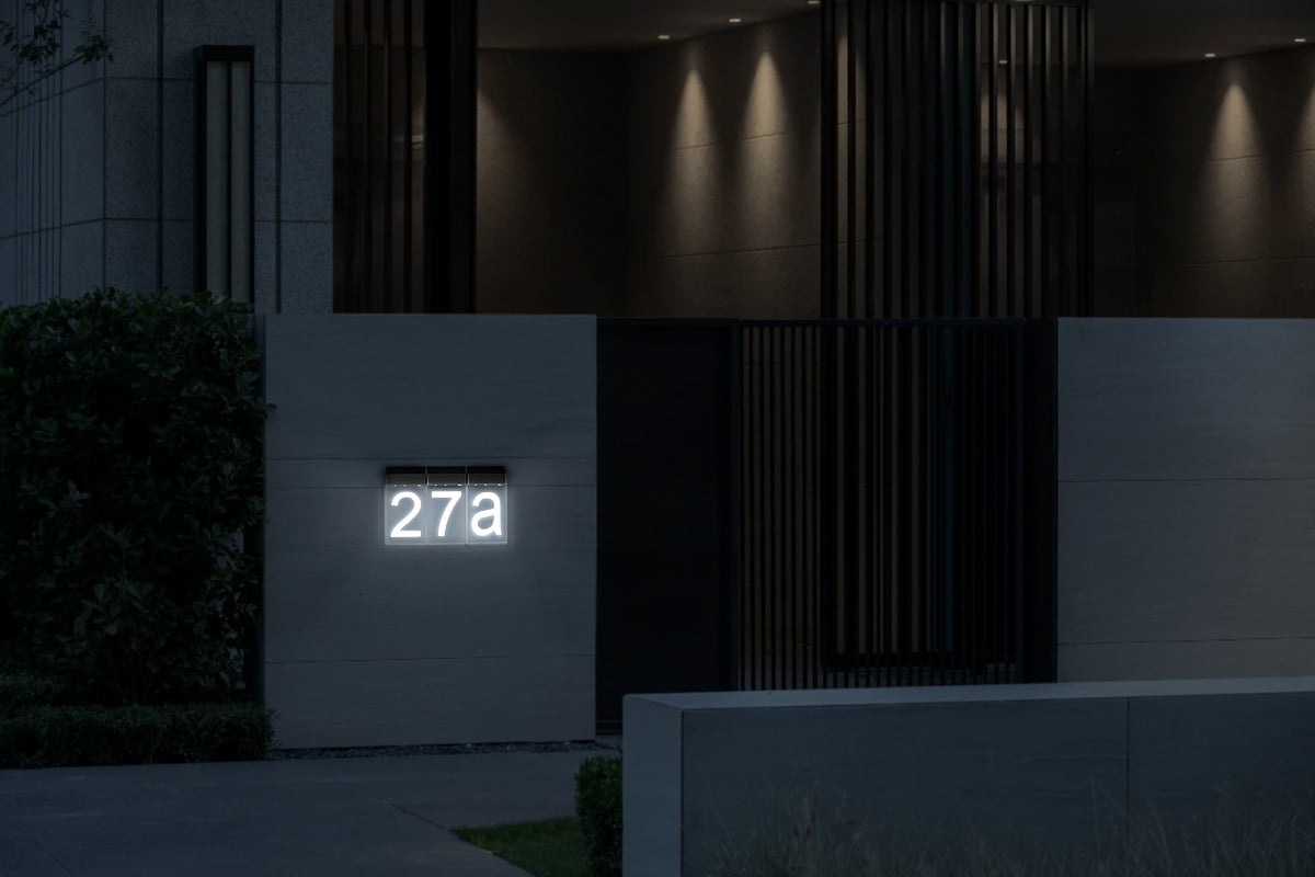 Six Ultimate Features of Solar house Number Doorplate Light You Should Know!